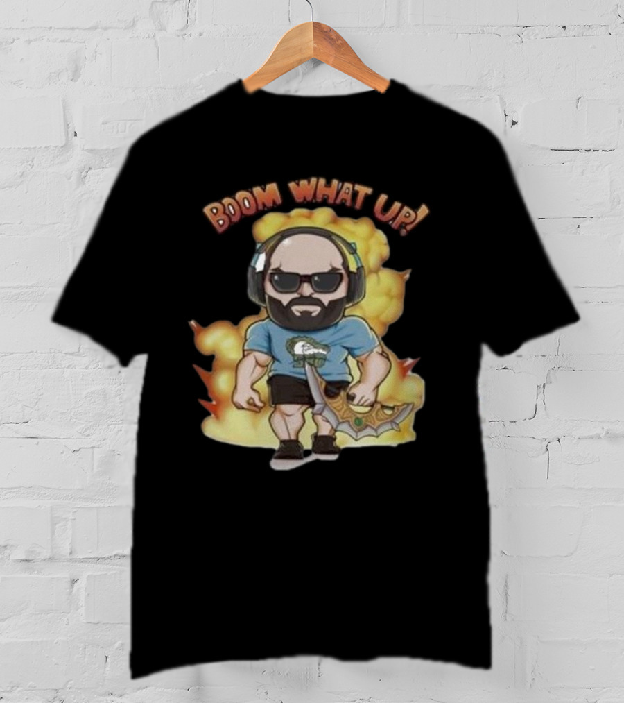 Boom What Up Nikola Jokic Gamer Style Explosion T-Shirt