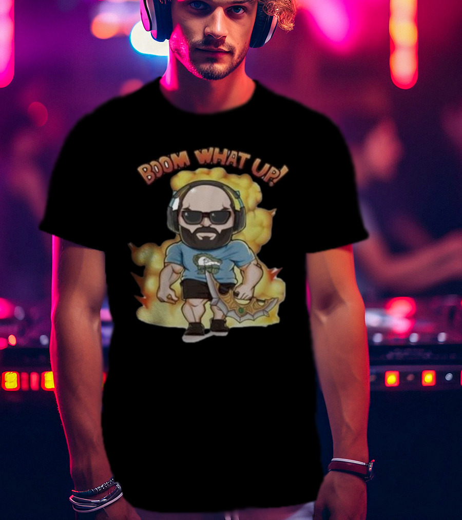 Boom What Up Nikola Jokic Gamer Style Explosion T-Shirt