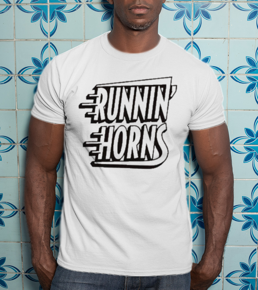 Texas Longhorns Runnin' Horns T-Shirt