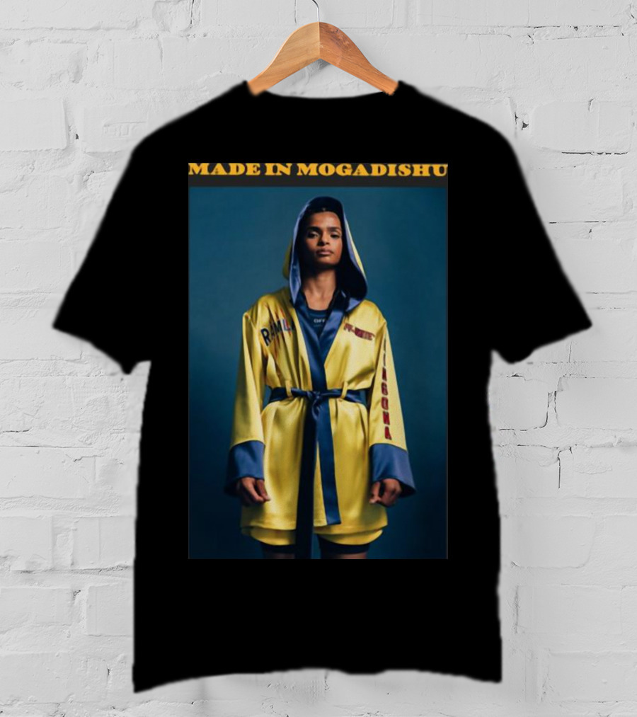 Made In Mogadishu Boxing Robe DAZN Athlete Promo T-Shirt
