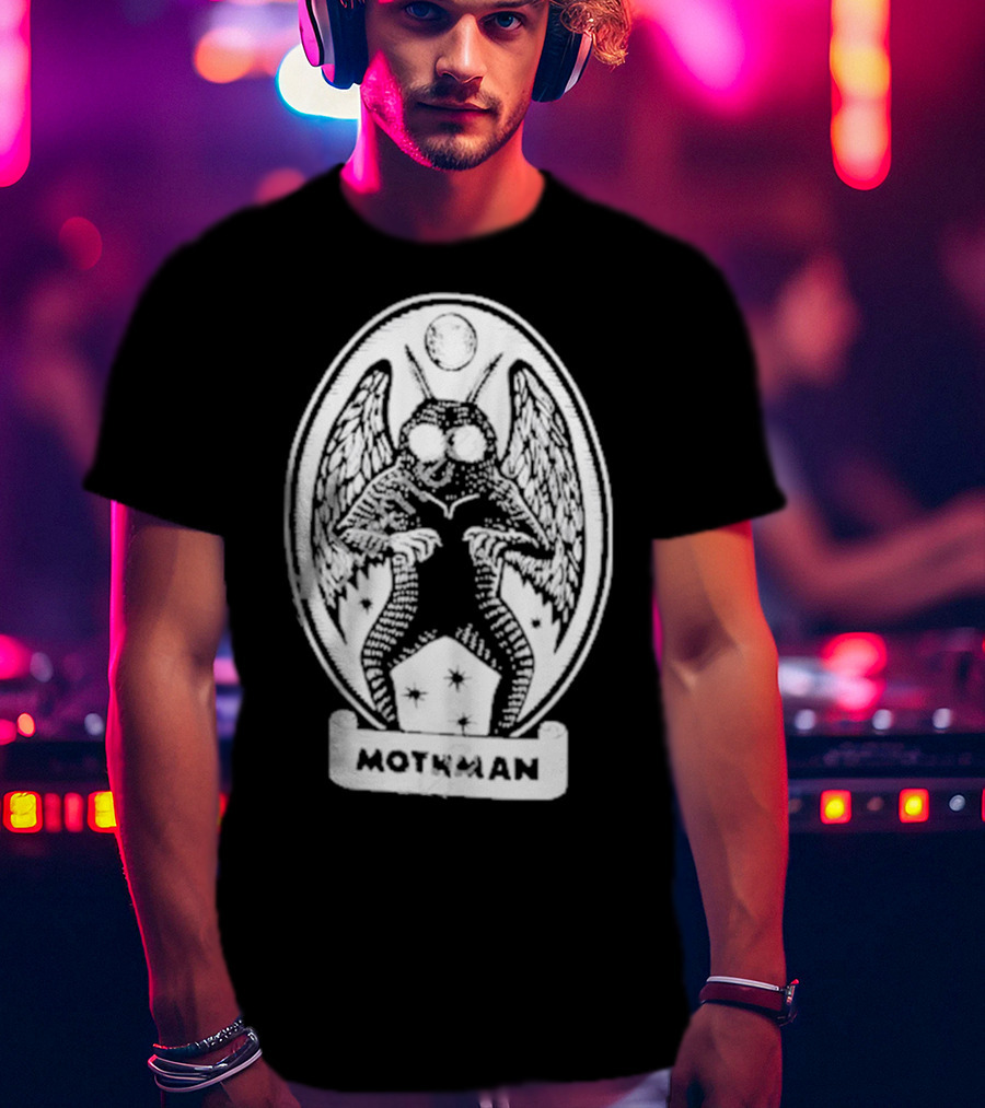 Emery Mothman Celestial Frame T-Shirt