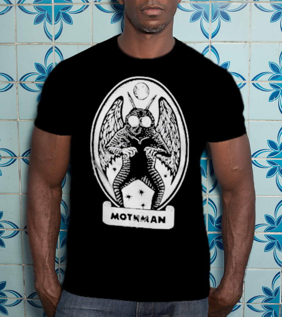 Emery Mothman Celestial Frame T-Shirt