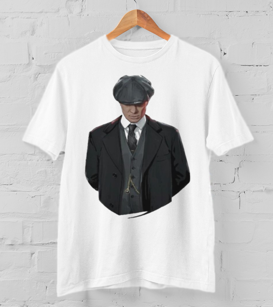Peaky Blinders Thomas Shelby Suit And Cap Iconic T-Shirt