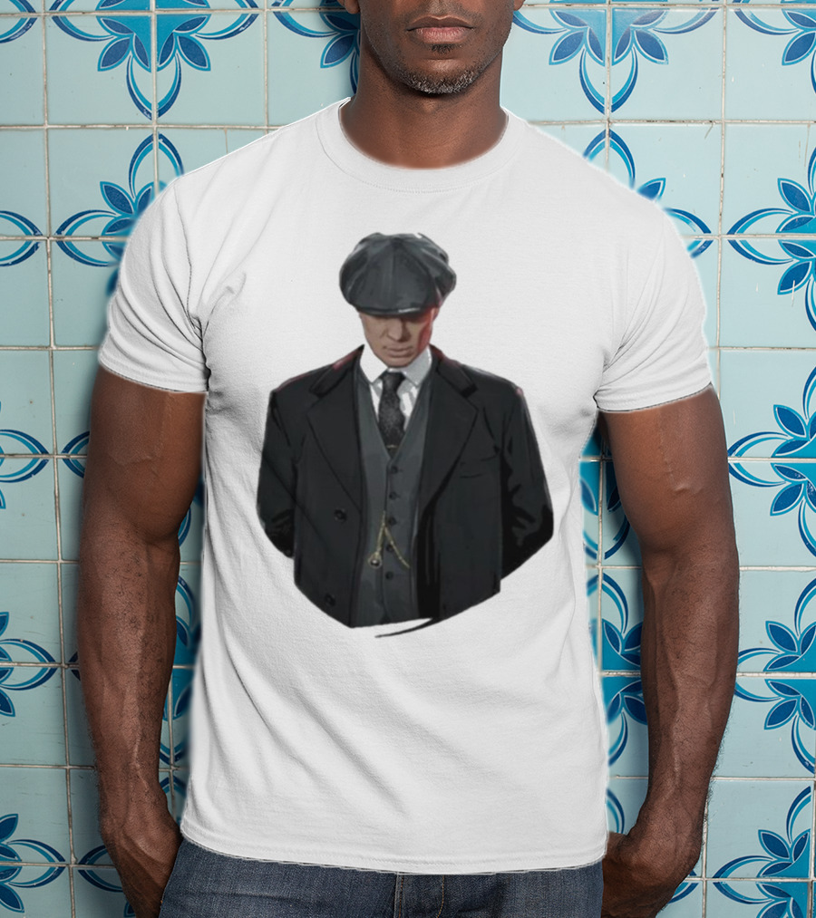 Peaky Blinders Thomas Shelby Suit And Cap Iconic T-Shirt