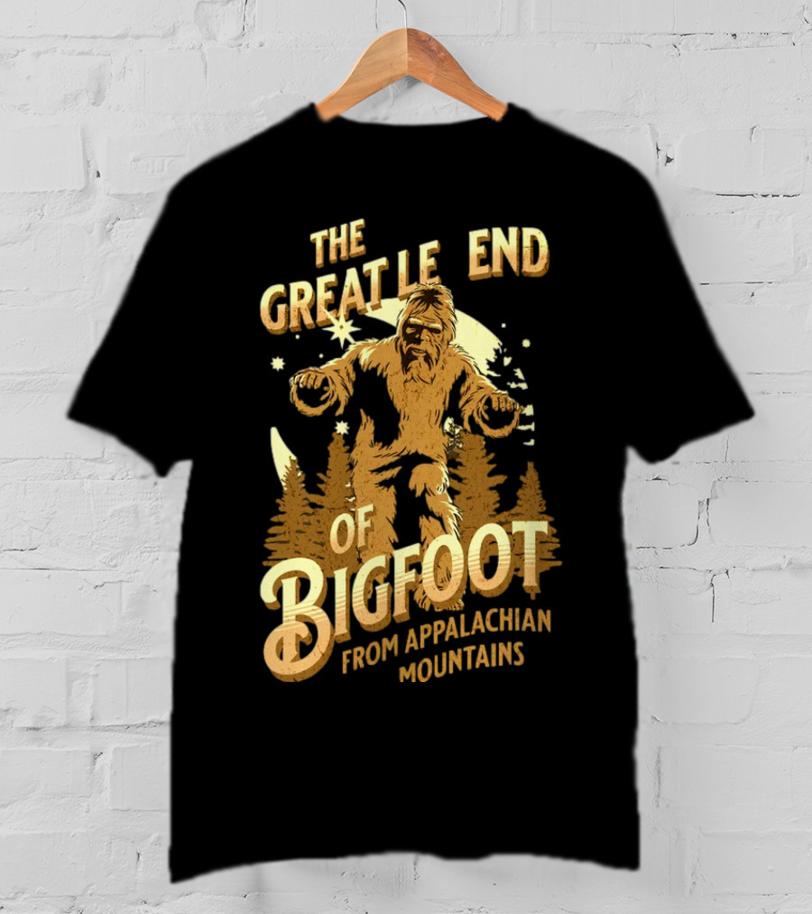 The Great Legend Of Bigfoot From Appalachian Mountains T-Shirt