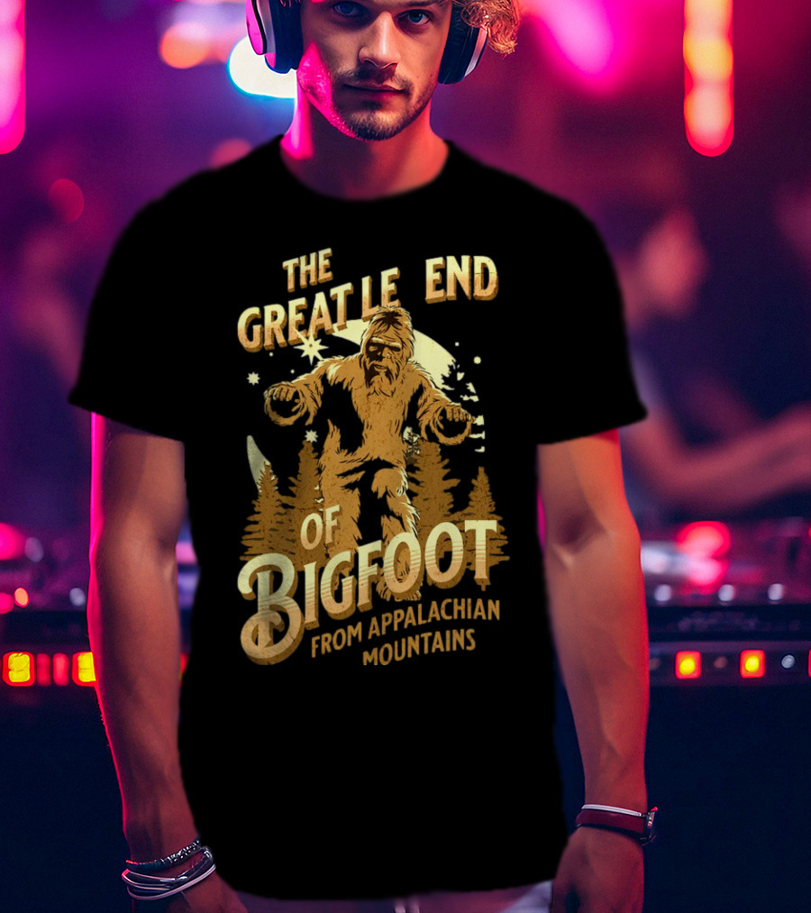 The Great Legend Of Bigfoot From Appalachian Mountains T-Shirt
