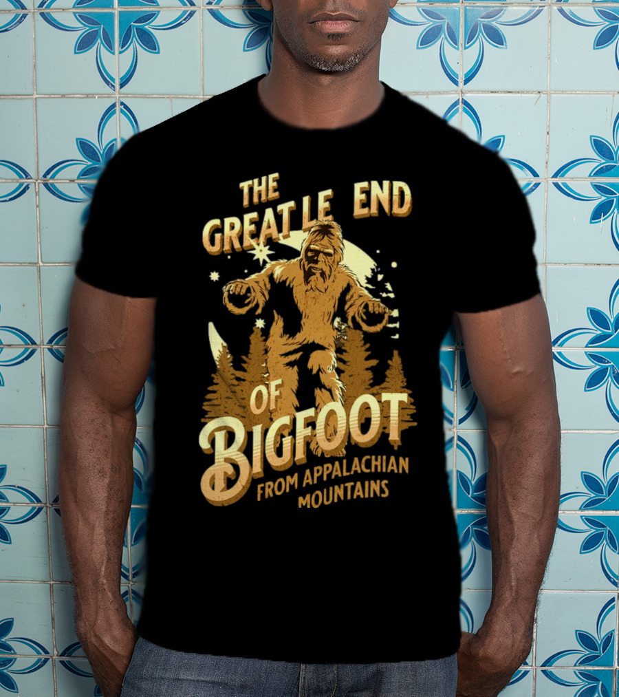 The Great Legend Of Bigfoot From Appalachian Mountains T-Shirt