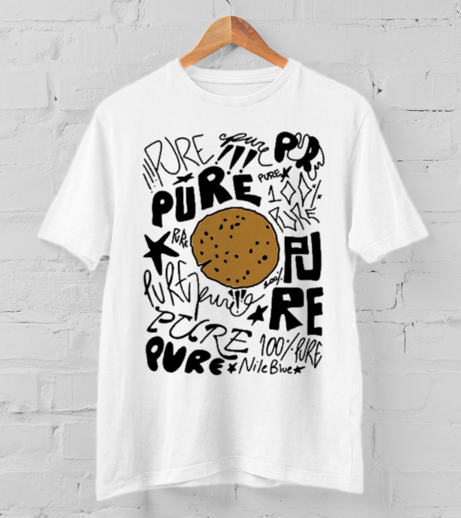 NileBlue Cookie Pure 100% Pure Pure Pure T-Shirt