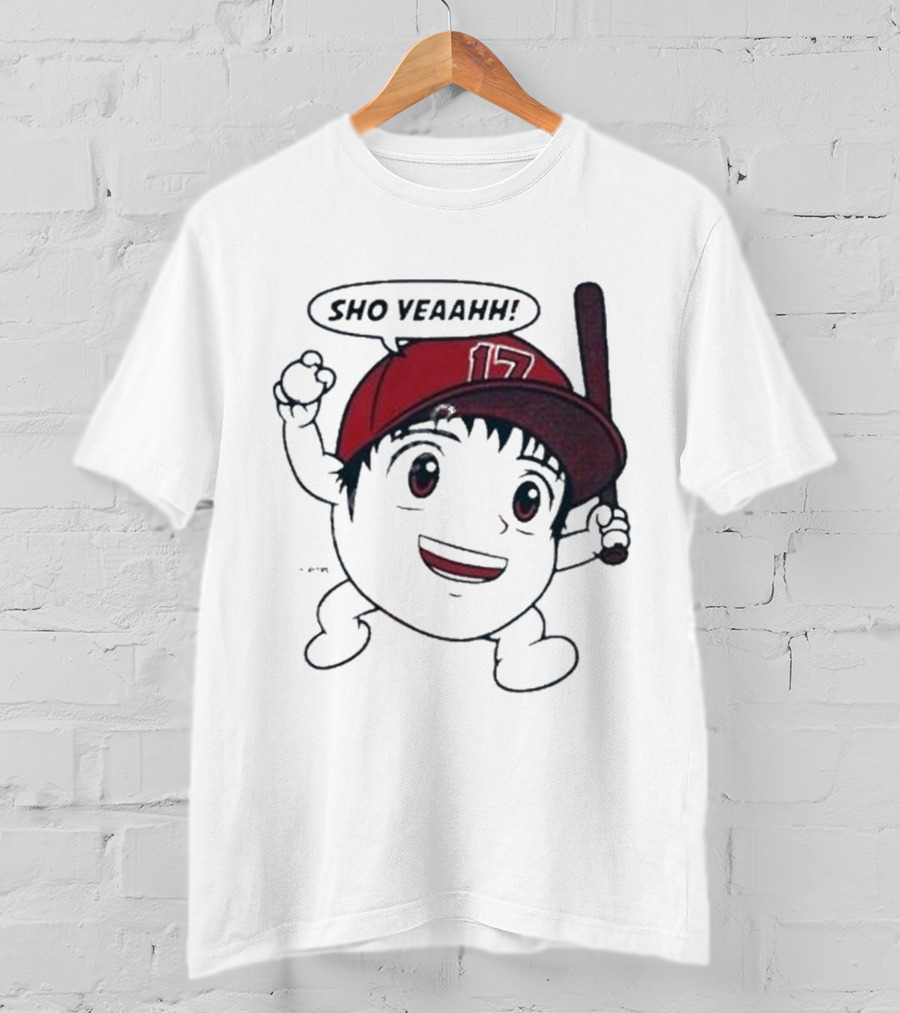 Sho Veahhh 17 Baseball Character Rotowear T-Shirt