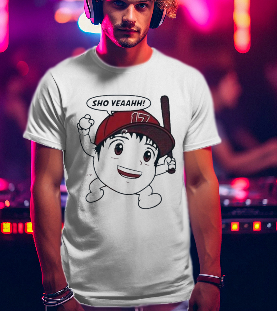 Sho Veahhh 17 Baseball Character Rotowear T-Shirt