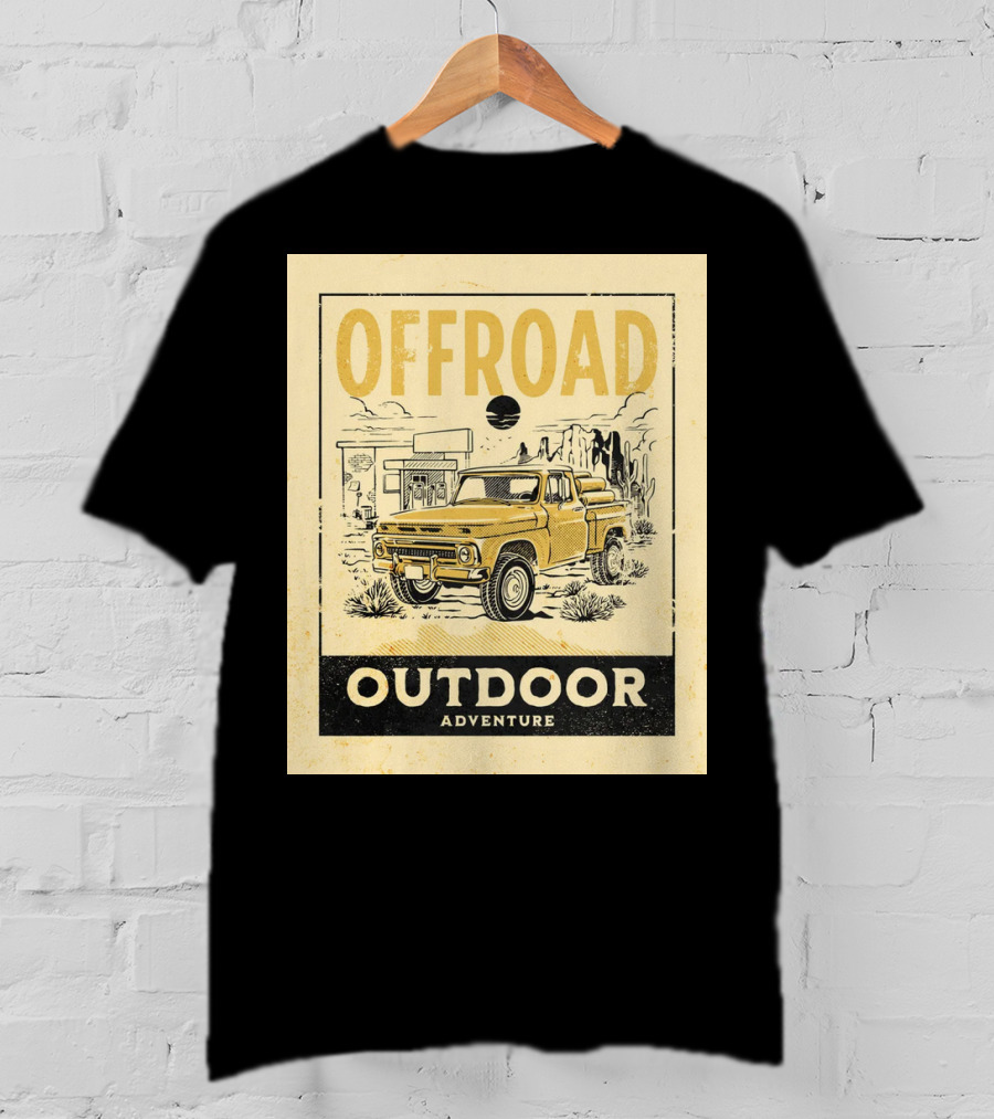 Offroad Outdoor Adventure Pickup Truck T-Shirt
