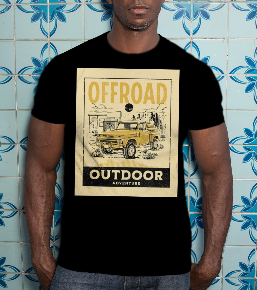 Offroad Outdoor Adventure Pickup Truck T-Shirt