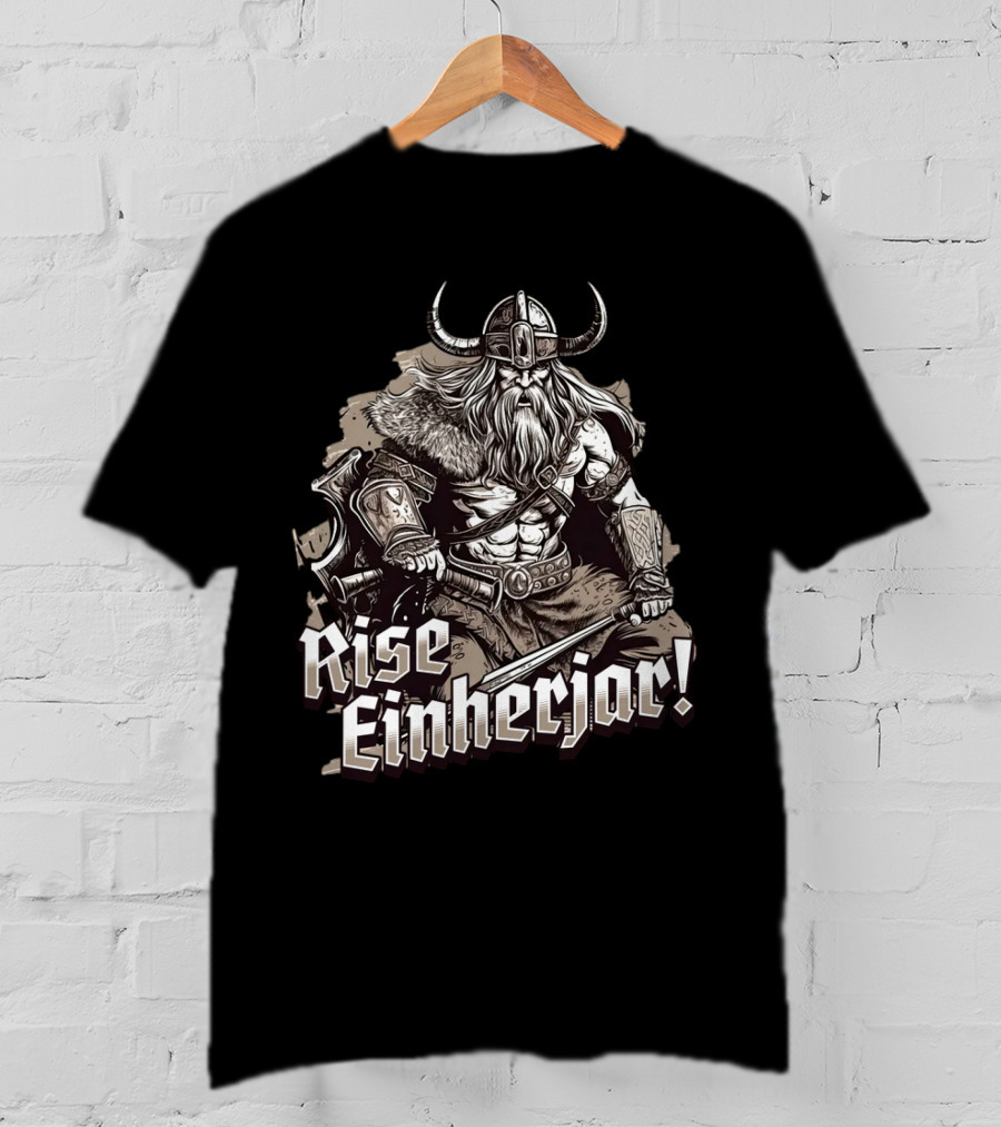 Rise Einherjar Viking Warrior T-Shirt