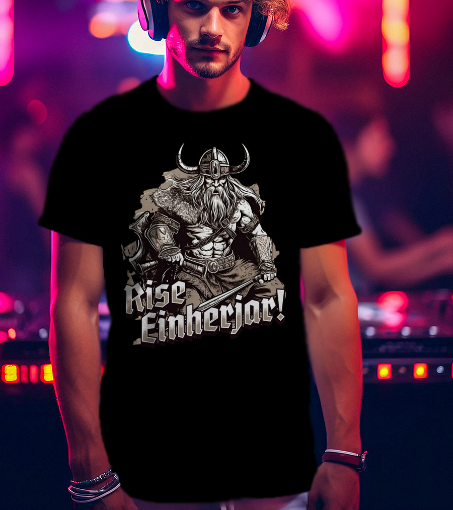 Rise Einherjar Viking Warrior T-Shirt