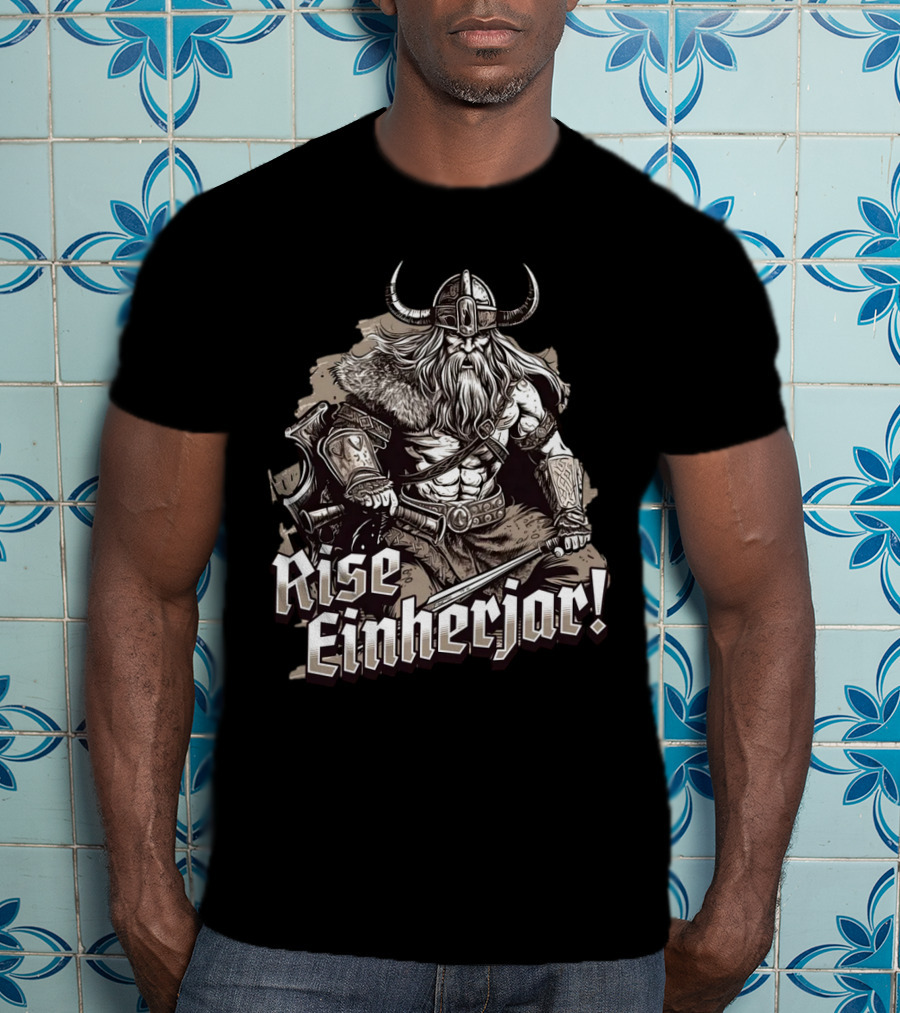 Rise Einherjar Viking Warrior T-Shirt