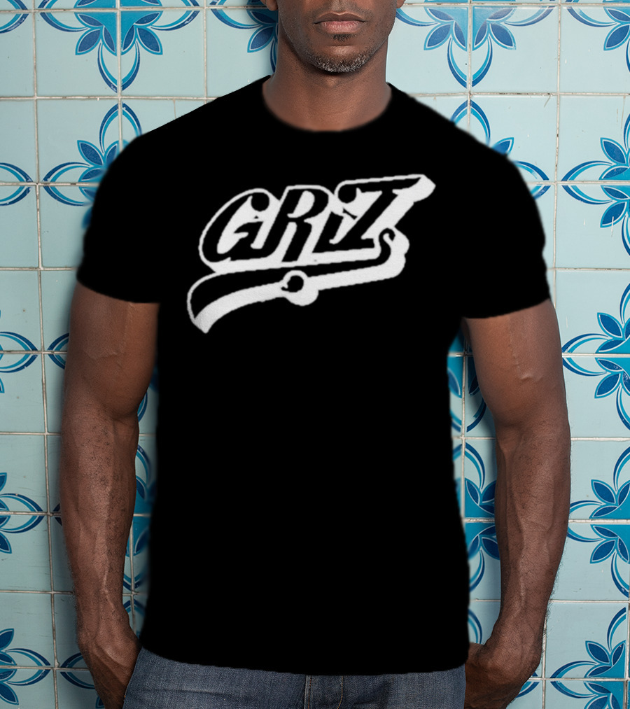 GRIZ Swoop Classic Styled Text T-Shirt