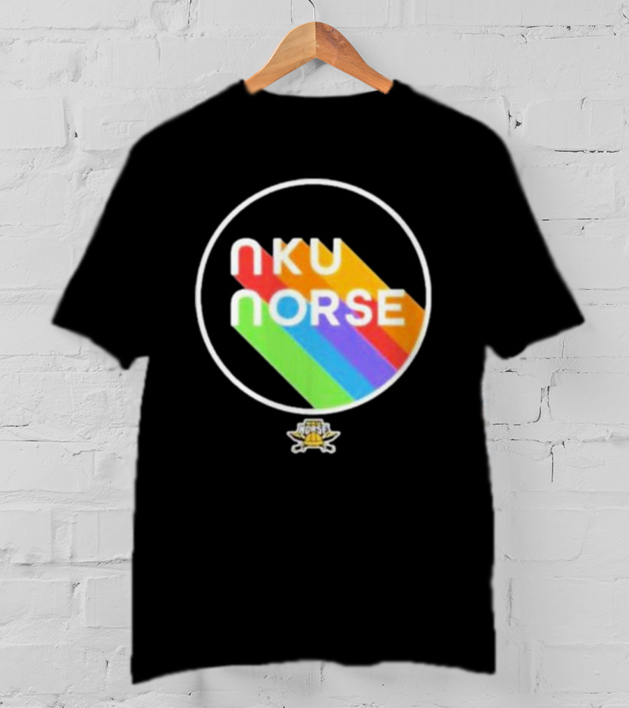 Nku Norse Rainbow Circle Pride T-Shirt