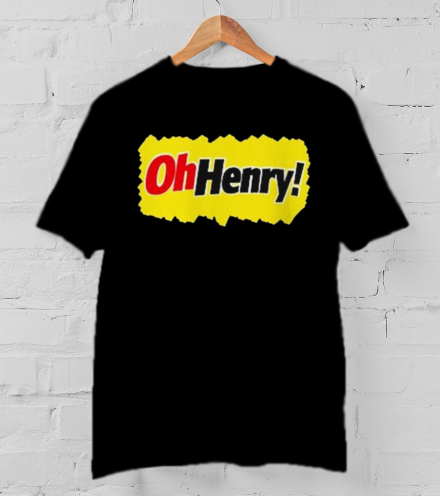 Oh Henry Candy Bar Yellow Wrapper T-Shirt