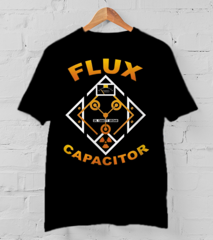 Flux Capacitor Dr. Emmett Brown Back To The Future T-Shirt
