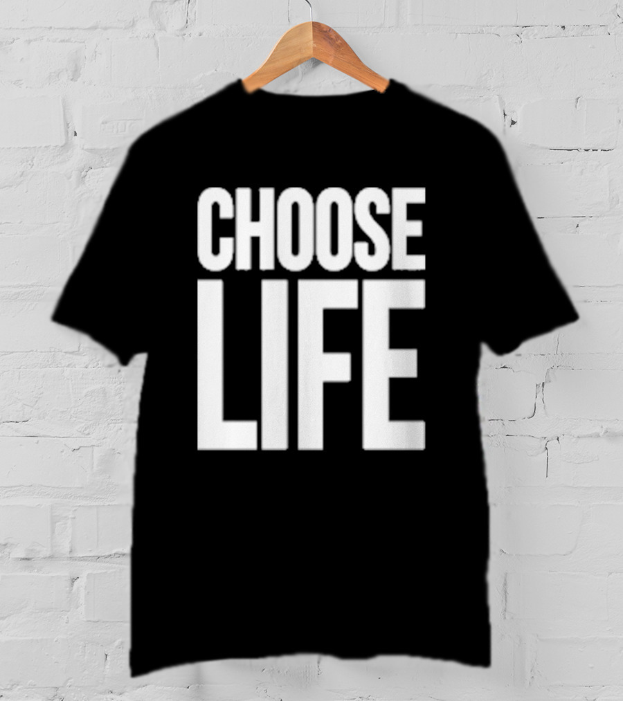 Choose Life Andrew Ridgeley George Michael Wham T-Shirt