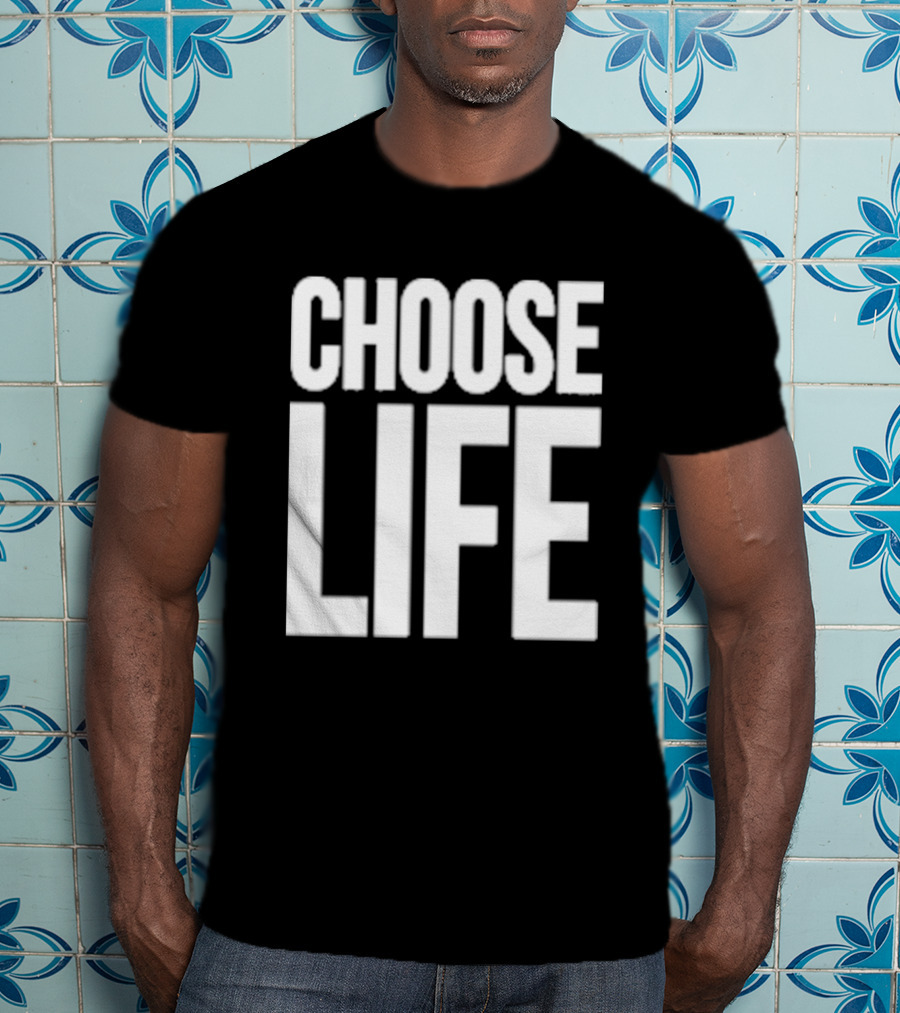 Choose Life Andrew Ridgeley George Michael Wham T-Shirt