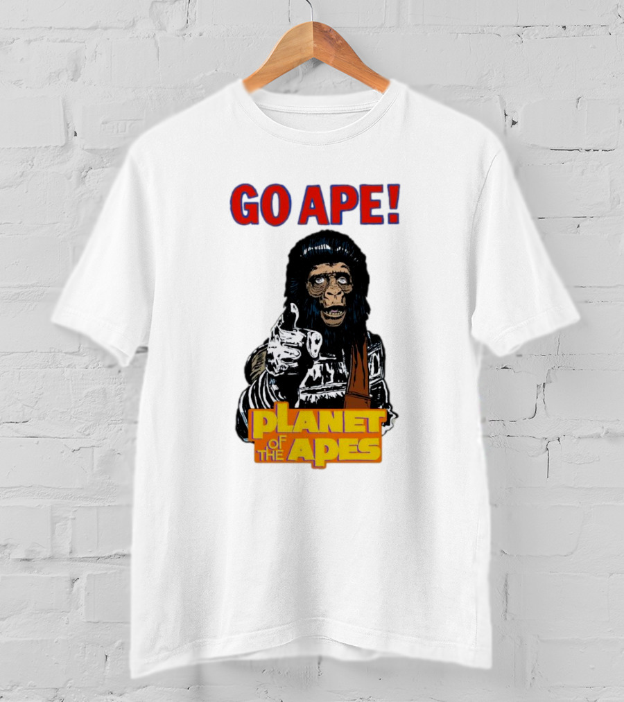 Go Ape Planet Of The Apes Iconic Mashup T-Shirt