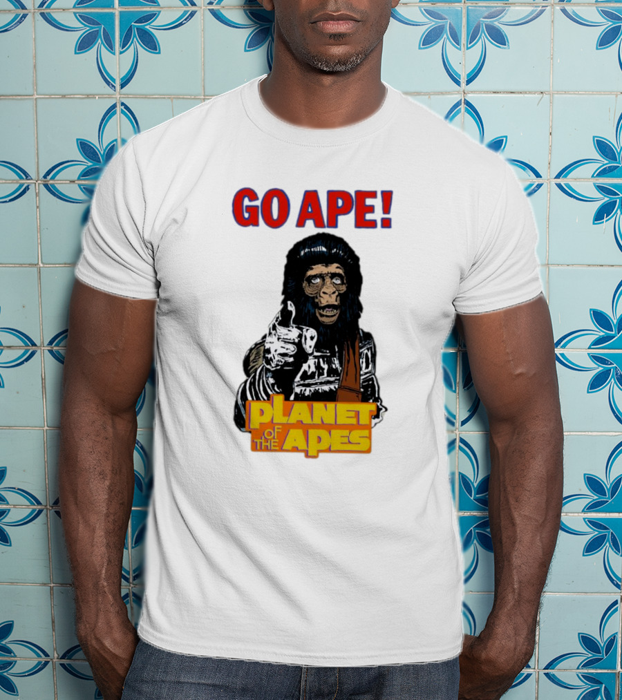 Go Ape Planet Of The Apes Iconic Mashup T-Shirt