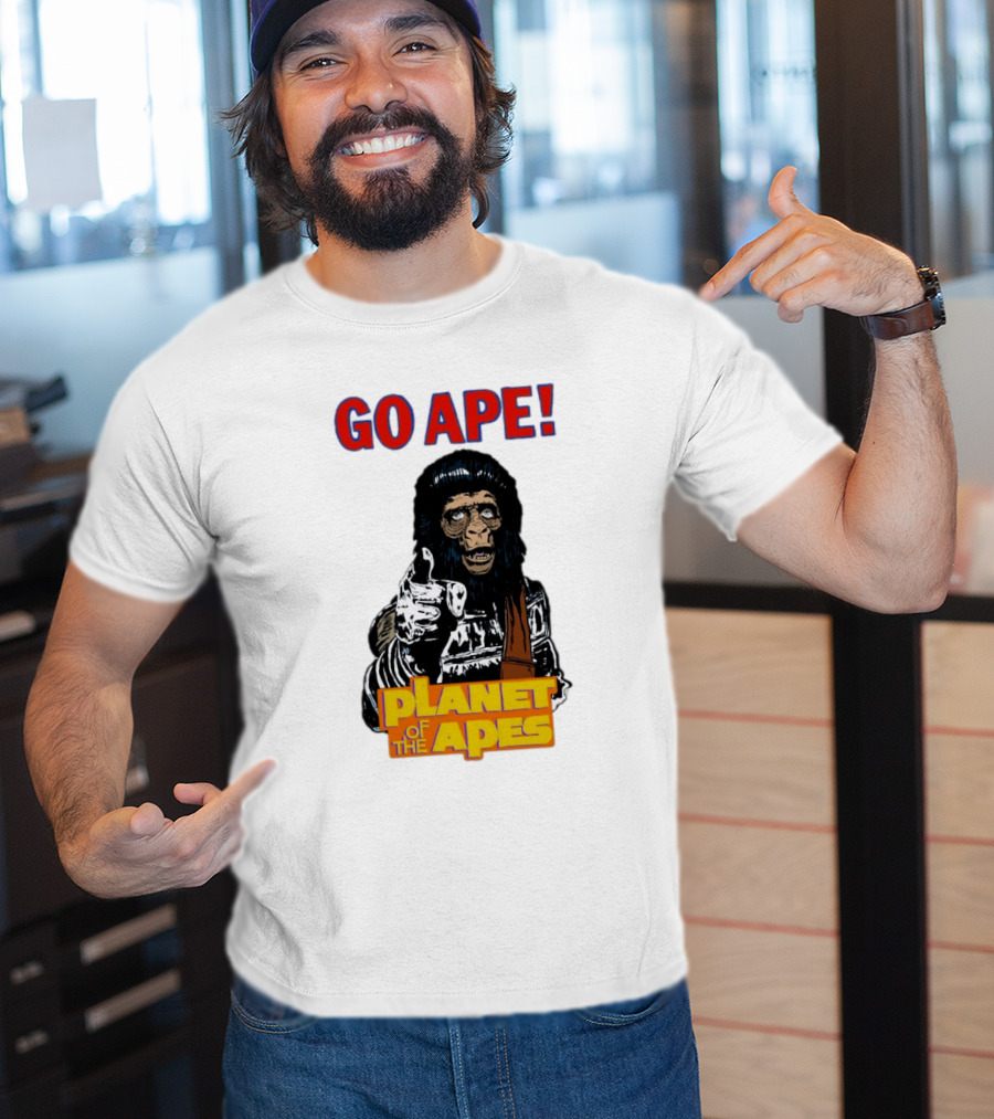 Go Ape Planet Of The Apes Iconic Mashup T-Shirt