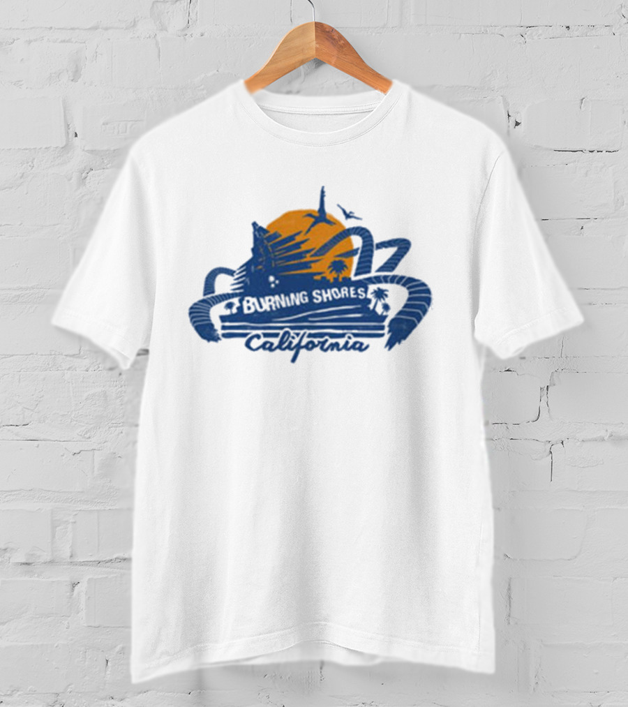 Burning Shores National Park Horizon Forbidden West California T-Shirt