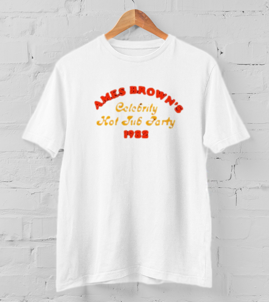 AMES BROWN'S CELEBRITY HOT TUB PARTY 1982 T-Shirt
