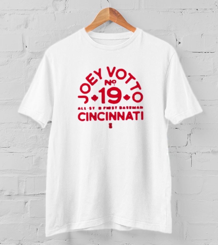 Joey Votto No 19 All Star First Baseman Cincinnati T-Shirt