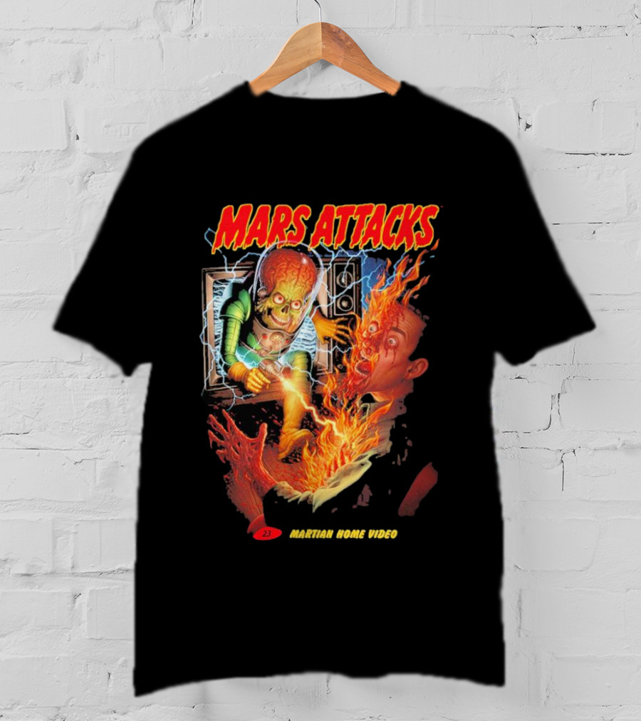 Mars Attacks Martian Home Video 23 T-Shirt