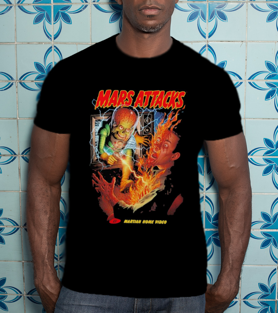 Mars Attacks Martian Home Video 23 T-Shirt