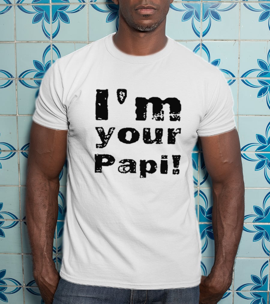 Eddie Guerrero Retro I'm Your Papi Iconic Wrestling Phrase T-Shirt