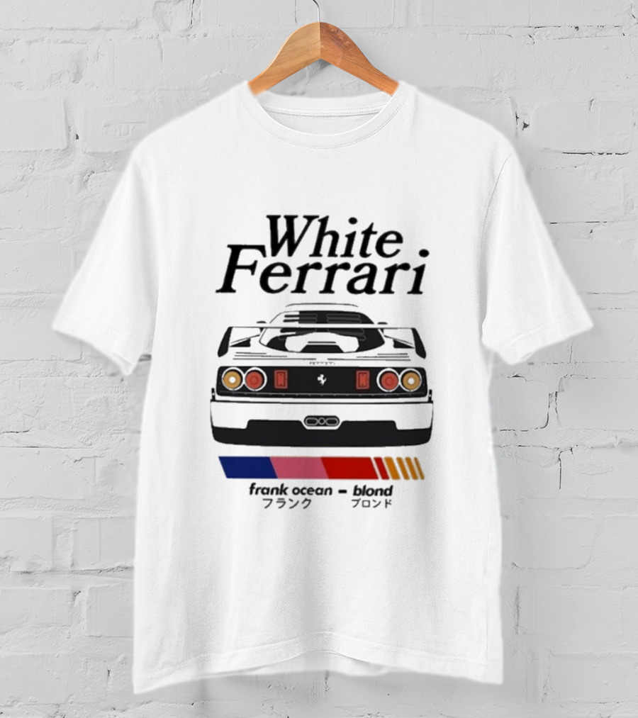 White Ferrari Frank Ocean Blond T-Shirt