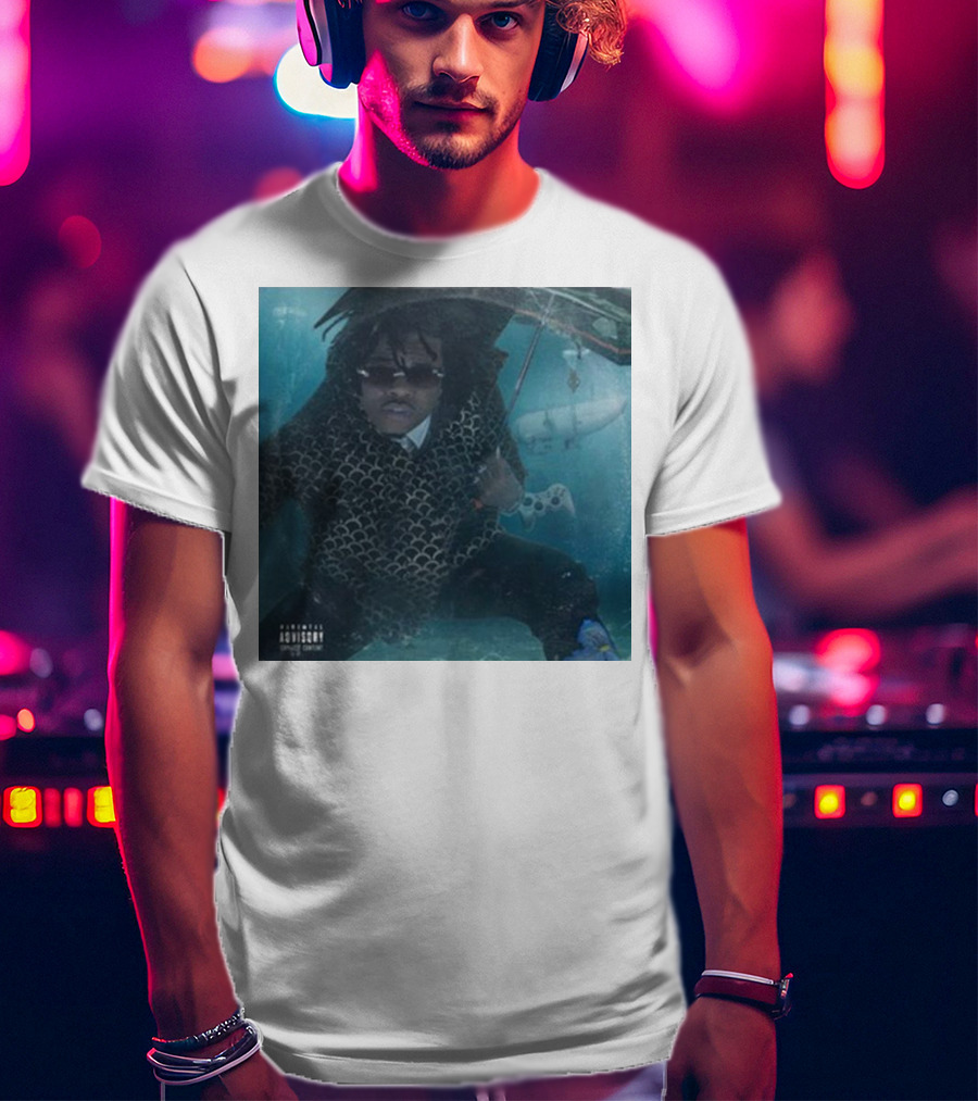 Parental Advisory Gunna Oceangate Album Cover Submarine Underwater T-Shirt