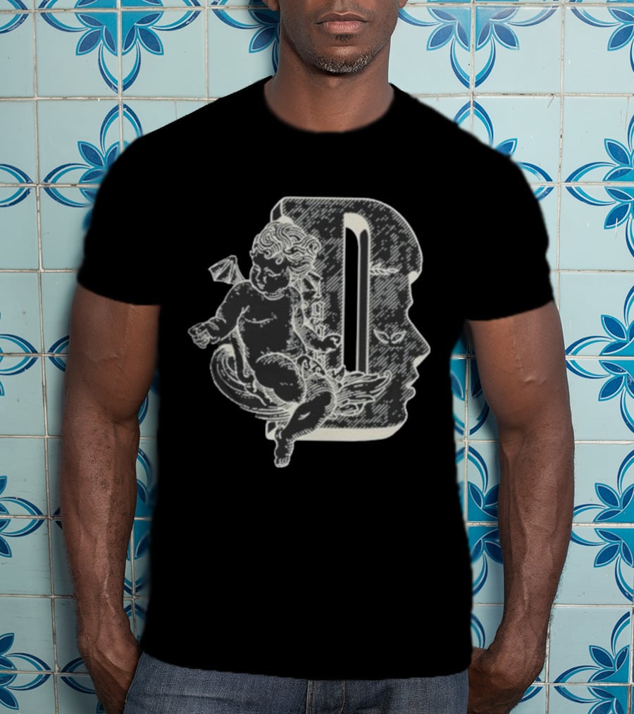 Nowkez Cherub Duki Angelic Profile T-Shirt