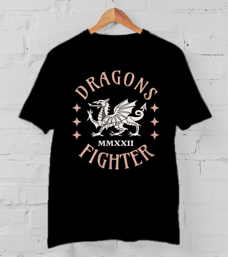 Dragons Fighter MMXXII Mythology T-Shirt