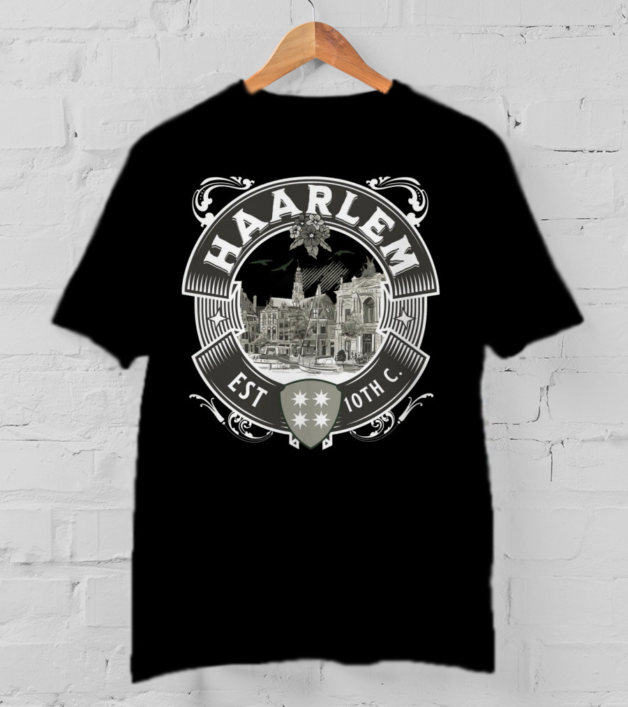 Haarlem Bloemenstad Est 10th C T-Shirt