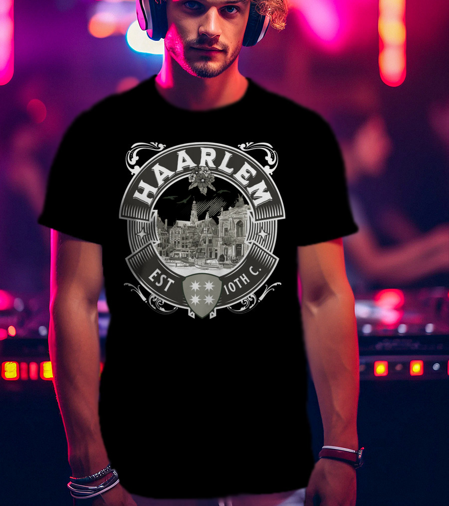 Haarlem Bloemenstad Est 10th C T-Shirt