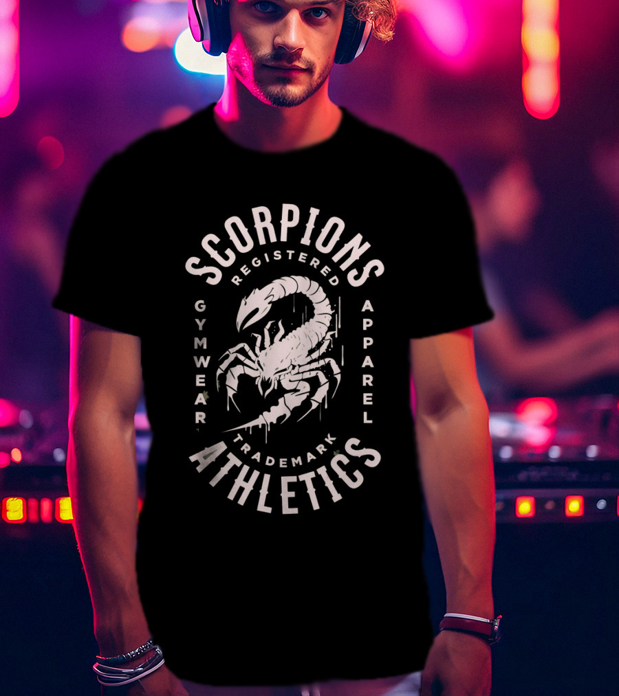 Scorpions Registered Trademark Athletics Gymwear T-Shirt