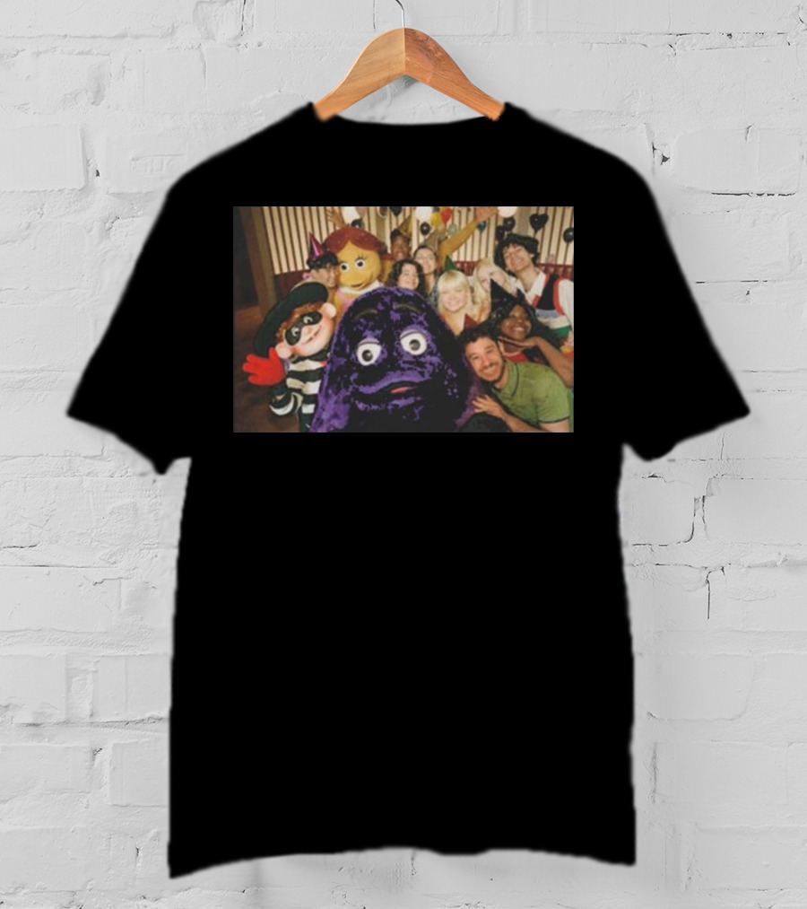 Hbd Funny Face Grimace McDonald's T-Shirt