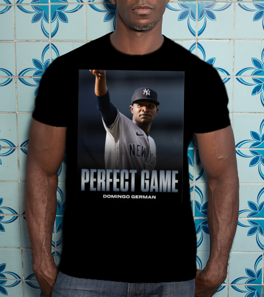 New York Yankees Domingo Germán Perfect Game T-Shirt