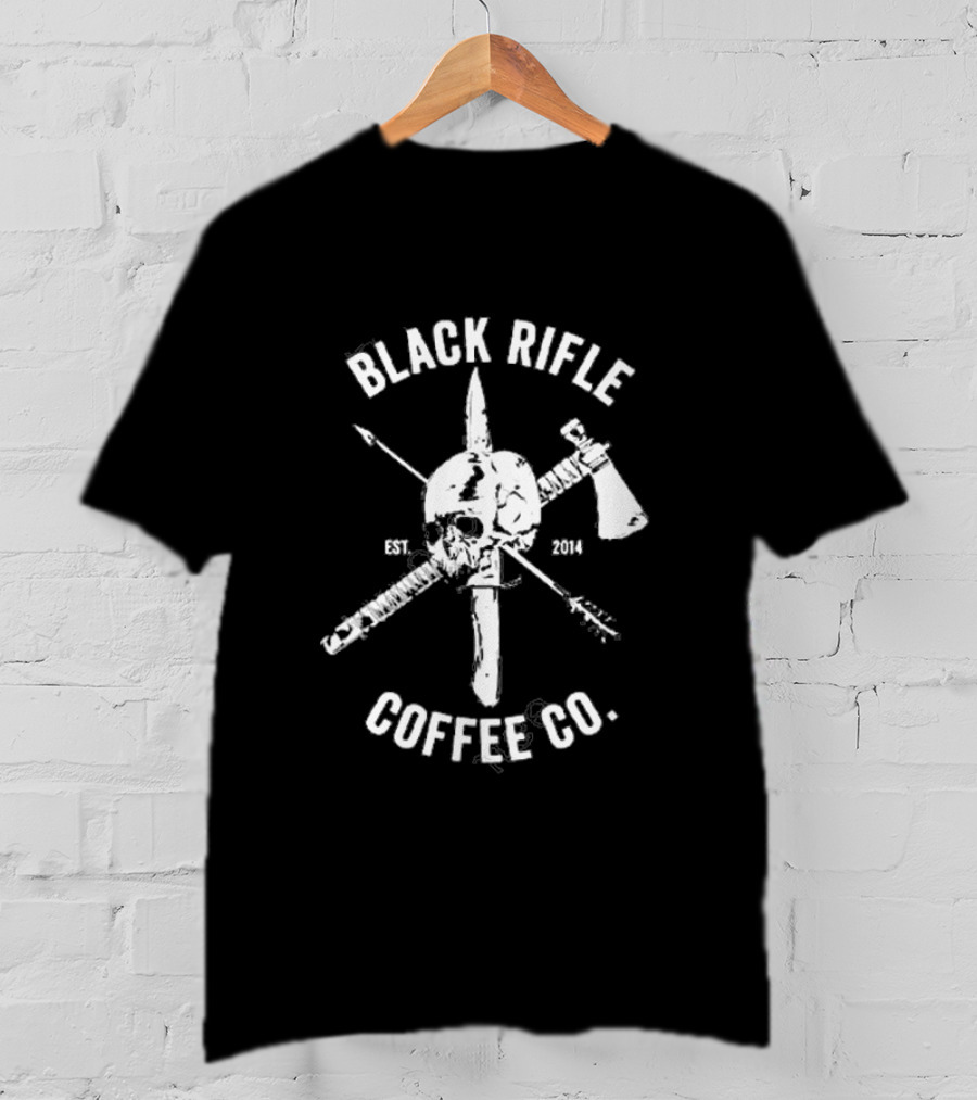 Black Rifle Coffee Co Skull Logo Est. 2014 T-Shirt
