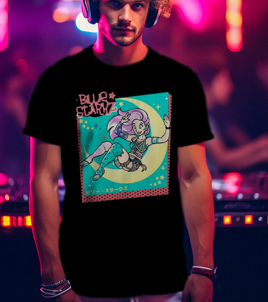 Billie Starkz All Elite Wrestling Moon Jump T-Shirt