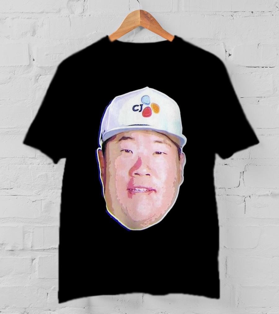 Big Head Sungjae Im CJ Cap Tracker T-Shirt