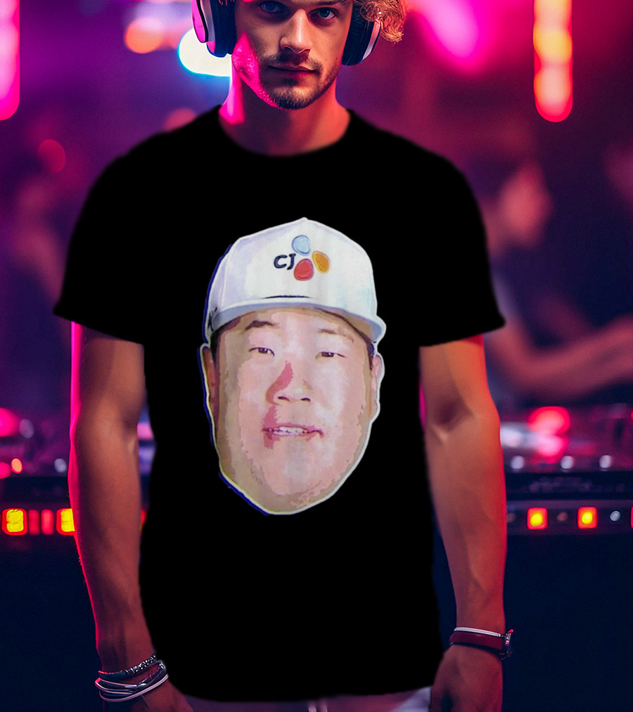 Big Head Sungjae Im CJ Cap Tracker T-Shirt