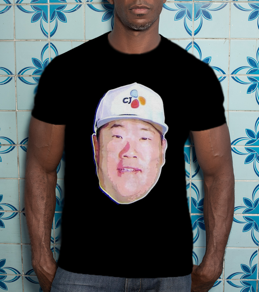 Big Head Sungjae Im CJ Cap Tracker T-Shirt