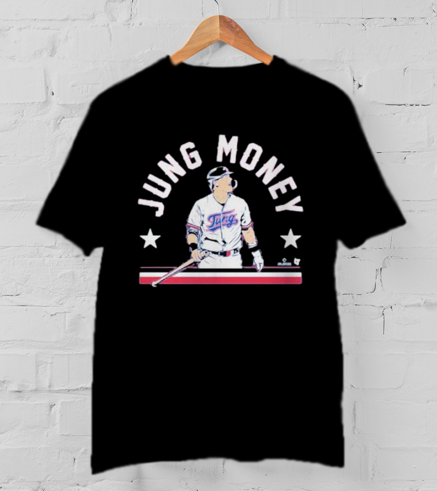 Jung Money Baseball Texas Stars T-Shirt