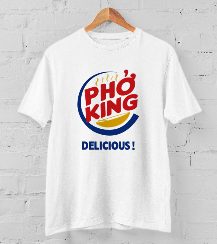 Joey Bizinger Wearing Phở King Delicious T-Shirt